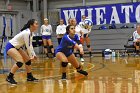 Volleyball vs MHC  Wheaton Women's Volleyball vs Mount Holyoke College. - Photo by Keith Nordstrom : Wheaton, Volleyball